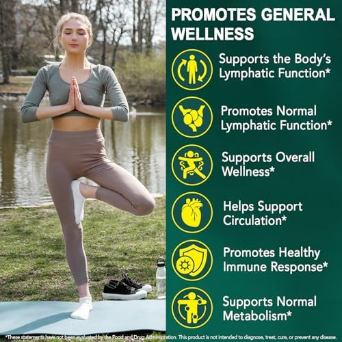 Suplementos de Drenaje Linfático Liposomal 240 Softgels 21 en 1, 4275mg de Apoyo al Sistema Linfático para Hombres y Mujeres, Mezcla Herbal con - imagen 3