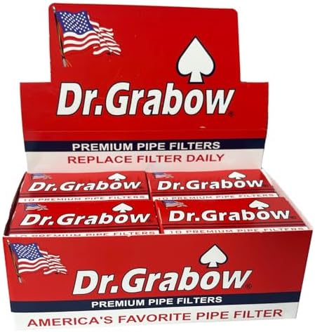 Filtros para Pipa Dr. Grabow - 12 Cajas de 10 Filtros cada una - imagen 1