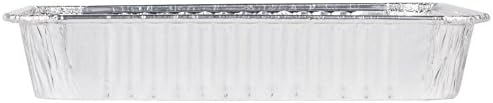 Paquete de 30 Bandejas de Aluminio Desechables Extra Gruesas | Tamaño Estándar 9” x 9” | Reciclables y Portátiles | Excelente Conductividad Térmica | - imagen 2