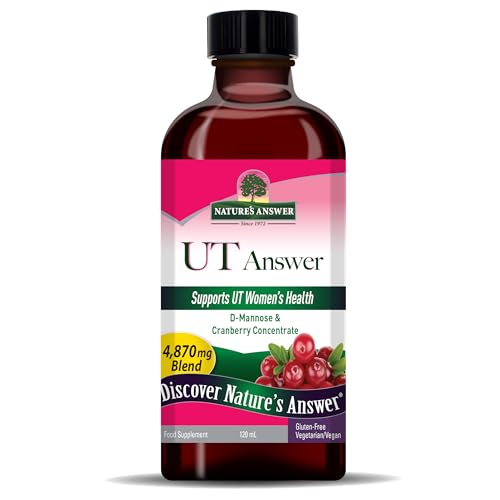 UT Answer de Nature's Answer | Suplemento Dietético para el Sistema Urinario | Sabor a Arándano | Sin Alcohol, Sin Gluten, Vegano | 4 oz - imagen 6