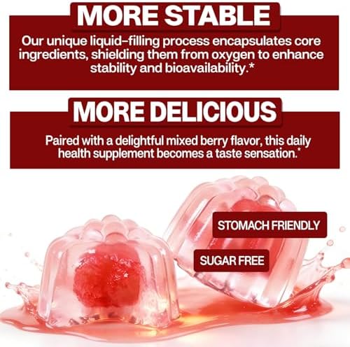 Gomitas de Remolacha - Suplemento Aumentador de Óxido Nítrico para Hombres y Mujeres con Remolacha, L-Citrulina y L-Arginina - Apoyo Cardiaco, - imagen 5