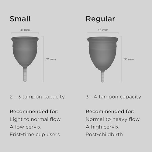 Copa Menstrual Saalt Soft – Copa Reutilizable para Períodos – Protección Cómoda y Sin Fugas hasta 12 Horas – Libre de BPA y Látex – Incluye Bolsa de - imagen 6