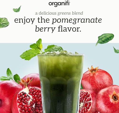 Organifi Daily Greens - Suplemento Nutricional Diario en Polvo - Energía, Digestión e Inmunidad, 30 Porciones - imagen 5