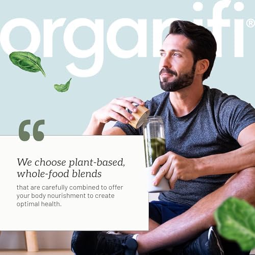 Organifi Daily Greens - Suplemento Nutricional Diario en Polvo - Energía, Digestión e Inmunidad, 30 Porciones - imagen 7
