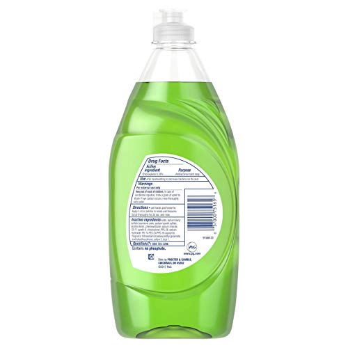 Paquete de 2 Dawn Ultra Jabón Antibacterial para Lavavajillas, Flor de Manzana 19.4 oz (Total 38.8 Fl. Oz.) - imagen 2