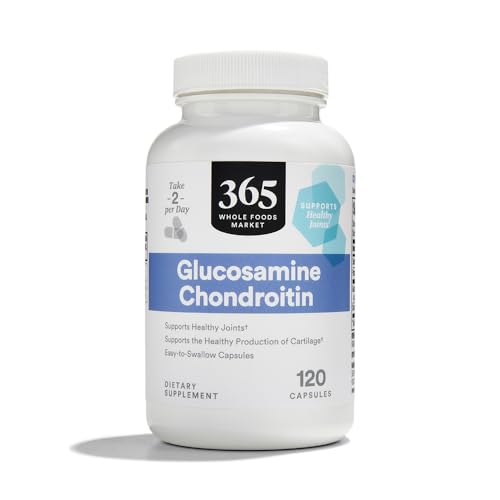 365 de Whole Foods Market, Glucosamina y Condroitina, 120 Cápsulas - imagen 4