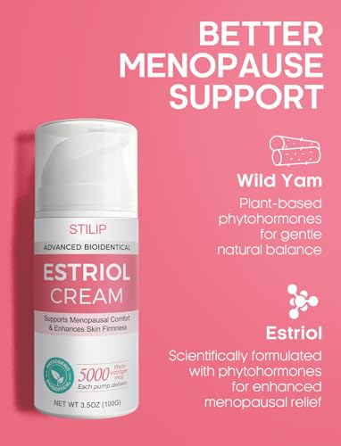 Crema Estrogénica STILIP para Mujeres – Crema de Estriol para Apoyo en la Menopausia, Hidratante con Pueraria Mirifica e Isoflavonas de Soja, 3.5 oz - imagen 7