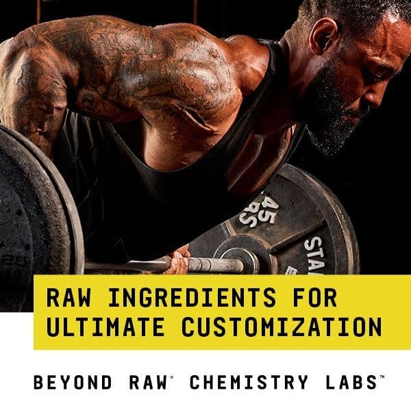 BEYOND RAW Chemistry Labs L-Arginina en Polvo, Potencia tu Ejercicio y Apoya la Recuperación, 30 Porciones - imagen 3