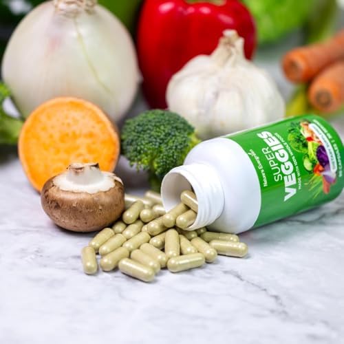 Suplemento de Frutas y Verduras - Nature Fruits y Vegetables - Vegano, Sin OGM, Sin Soja, Vitaminas y Minerales Superfood - (Total 180 Cápsulas - - imagen 7