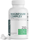 Bronson Triple Magnesium Complex 300mg - Fórmula No GMO, 250 Tabletas de Máxima Cobertura - imagen 1
