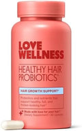 Love Wellness Probioticos para Cabello Saludable | Apoya el Crecimiento Capilar con Biotina y Vitaminas B12 y B6 | Suplemento para un Cuero Cabelludo - imagen 1