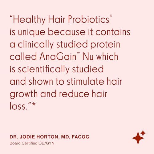 Love Wellness Probioticos para Cabello Saludable | Apoya el Crecimiento Capilar con Biotina y Vitaminas B12 y B6 | Suplemento para un Cuero Cabelludo - imagen 6