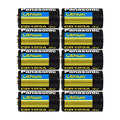 Baterías de Litio Panasonic CR123A 3V para Fotografía, 0.67 Diámetro x 1.36 Alto (Paquete de 10) - imagen 1