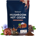 Polvo de Cacao Caliente Balincer con Hongos, Suplemento para Dormir con Reishi, Melatonina, Glicina, L-Teanina, 20 Porciones, Vegano - imagen 1
