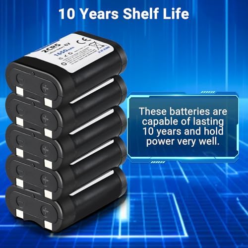 Batería Mihobatt 5-Pack 2CR5, 6V 1650mAh con Protección PTC, Reemplazo para 2CR5M 5032LC DL245 EL2CR5 KL2CR5 RL2CR5 - imagen 3
