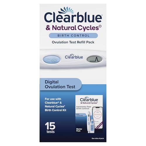 Paquete de Recarga de Pruebas de Ovulación Clearblue & Natural Cycles, 15 Pruebas Digitales de Ovulación - imagen 5