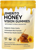Gomitas FITGUM Jimerito con Luteína – 20mg de Luteína y 4mg de Zeaxantina para la Salud Visual, Sabor Natural, 60 Piezas (1 Paquete) - imagen 1
