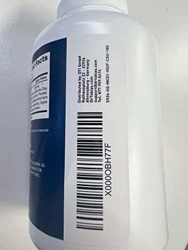 Dr. Tobias Psyllium Daily, Suplemento de Fibra Diaria con Cáscara de Psyllium, Arcilla Bentonita y Semilla de Lino, 180 Cápsulas para la Salud - imagen 7
