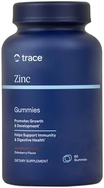 Gomitas Masticables de Zinc Trace Minerals | Apoyo Inmunológico Natural para Adultos y Niños | Veganas, Sin Gluten, No Transgénicas | Sabor Saúco | - imagen 1