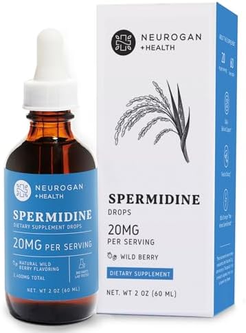 Suplemento de Spermidina Neurogan - 20 mg por porción | 98% puro | Apoyo a la autofagia y salud celular | Spermidina líquida, probada por terceros | - imagen 1