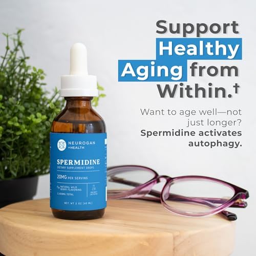 Suplemento de Spermidina Neurogan - 20 mg por porción | 98% puro | Apoyo a la autofagia y salud celular | Spermidina líquida, probada por terceros | - imagen 3