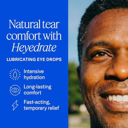 Gotas para los Ojos Heyedrate Clínicas Sin Conservadores - Botella de 10 ml - Lágrimas Artificiales para Hidratación Intensiva y Protección Duradera - imagen 3