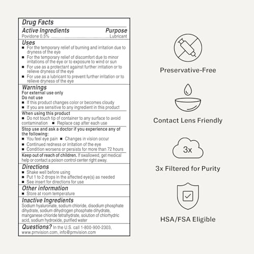 Gotas para los Ojos Heyedrate Clínicas Sin Conservadores - Botella de 10 ml - Lágrimas Artificiales para Hidratación Intensiva y Protección Duradera - imagen 7
