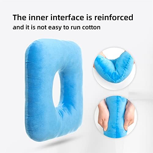 Cojín Donut Wefaner para Alivio del Dolor en el Coccix, Prevención de Úlceras por Presión, Transpirable para Hemorroides y Postoperatorio - imagen 6