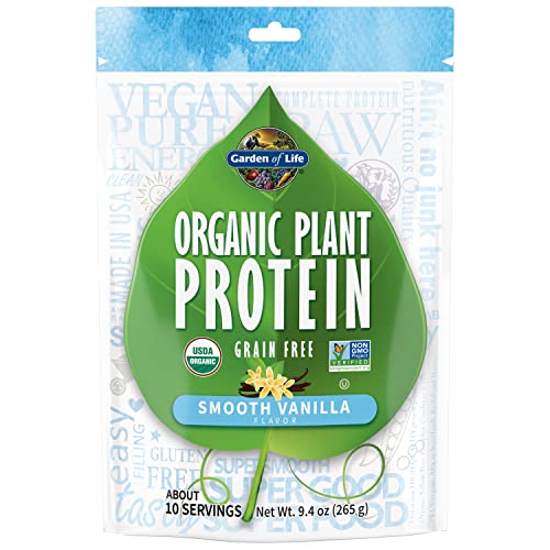 Proteína en Polvo Orgánica de Plantas Garden of Life Sabor Vainilla con Probióticos y Enzimas – Vegana, Sin Gluten, 10 Porciones - imagen 4