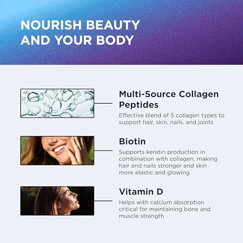 Suplemento de Colágeno Hidrolizado Dr. Emil Nutrition - Colágeno Tipo I, II, III, V & X - Apoyo para Cabello, Piel, Uñas y Articulaciones - 90 - imagen 5