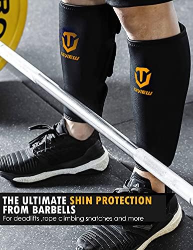 Protectores de Espinilla TAVIEW para Levantamiento de Pesas, Soporte para Pantorrillas de Neopreno de 5mm, Ideal para Muertos y Entrenamiento - imagen 2
