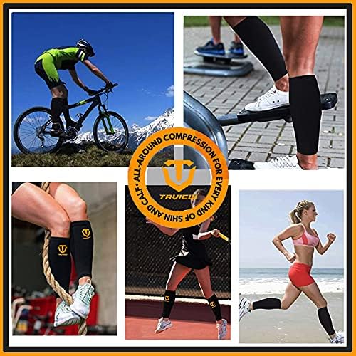 Protectores de Espinilla TAVIEW para Levantamiento de Pesas, Soporte para Pantorrillas de Neopreno de 5mm, Ideal para Muertos y Entrenamiento - imagen 7