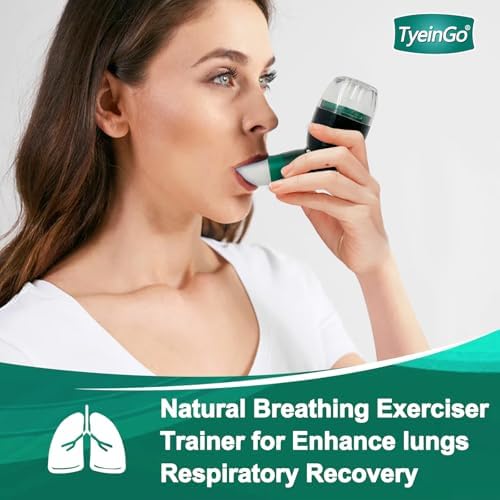 Dispositivo Flutter para Pulmones, Ejercitador No Medidor - Entrenador de Respiración, Dispositivo de Ejercicio Pulmonar - imagen 4