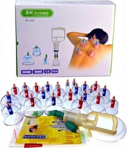 Set de Terapia de Ventosas Biomagnéticas Kangzhu de 24 Tazas - imagen 1