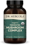 Complejo de Hongos Fermentados Orgánicos Dr. Mercola - Apoya la Salud Inmunológica y Celular - Hongos Enteros y Micelio - Sin OGM y Sin Gluten - 90 - imagen 1