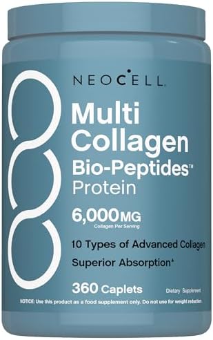 Píldoras NeoCell Multi Collagen Peptides | 360 Tabletas | Absorción Superior | Tipos I, II, III, IV, VIII, X, XII, XXII | Para Mujeres y Hombres - imagen 1