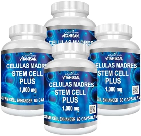 Células Madre Vitamisan - Paquete de 4 Botellas para Bienestar y Salud - imagen 1