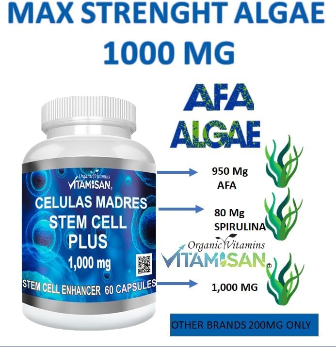 Células Madre Vitamisan - Paquete de 4 Botellas para Bienestar y Salud - imagen 2