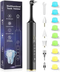 Pulidor Dental Eléctrico con 5 Cabezas de Cepillo, Kit de Blanqueamiento y Limpieza de Dientes Recargable con Luz LED y 4 Modos de Velocidad - imagen 1