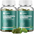 Gomitas de Clorofila ORGMO Sin Azúcar para Olor Corporal, Suplemento Desodorante Interno Vegano con ACV, Chlorella, Espirulina y Vitamina D para - imagen 1
