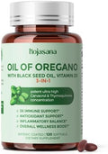 Aceite de Orégano HojaSana con Aceite de Semilla Negra y Vitamina D3 — Soporte Inmunológico y Digestivo 3 en 1, Cápsulas Blandas Recubiertas, 120 - imagen 1