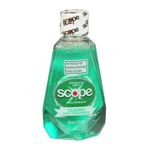 Enjuague Bucal Scope, Menta Original, Tamaño de Viaje 36ml/1.2oz (18) - imagen 2