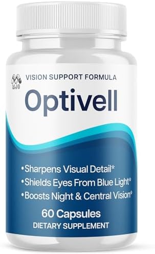 Cápsulas Optivell para los Ojos, Suplemento Natural de Vitaminas para la Vista con Ingredientes Naturales, Fórmula Avanzada para la Salud Ocular (60 - imagen 1