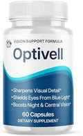 Cápsulas Optivell para los Ojos, Suplemento Natural de Vitaminas para la Vista con Ingredientes Naturales, Fórmula Avanzada para la Salud Ocular (60 - imagen 1