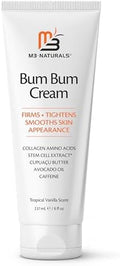 Crema Bum Bum con Aroma a Limón y Vainilla, Tratamiento Anticelulitis 2 en 1 y Loción de Masaje, Acondicionador No Graso para Glúteos, Abdomen y - imagen 1