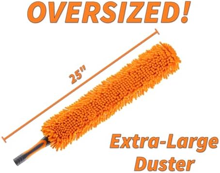 Limpiador Flexible para Ventiladores de Techo // Duster Lavable para Ventiladores de Techo Alto // Compatible con Todos los Postes de Extensión con - imagen 2