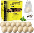Bolas Repelentes de Mosquitos Atindirey 12 PZS, Tamaño Viaje, Protección de 30 Días, No Tóxicas y a Base de Plantas, Seguras para Niños y Mascotas - imagen 1