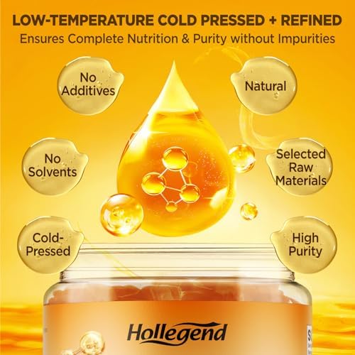 Gomitas de Aceite de Semilla de Calabaza HOLLEGEND con Saw Palmetto, Extracto para Crecimiento Capilar y Salud Prostática, Veganas, Sin Azúcar, - imagen 7