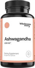 Cápsulas Veganas de Ashwagandha KSM 66 | Alta Potencia 5% Withanolides | Extracto de Raíz de Ashwagandha 300mg | 60 Pastillas para Manejo del Estrés - imagen 1