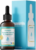 Nuvamin – Gotas de Calcio y Magnesio Líquido para Bebés, Niños y Adultos, 2 Fl. Oz (60 ml), 30 Porciones Diarias. Sabor Delicioso - Natural - Vegano - imagen 1